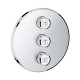 Grohtherm SmartControl Комплект верхньої монтажної частини для вентиля на 3 виходи (29122000)