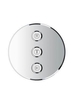 Grohtherm SmartControl Комплект верхньої монтажної частини для вентиля на 3 виходи (29122000)