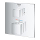 Grohtherm Cube Термостатичний змішувач на ванну на 2 виходи (24155000)
