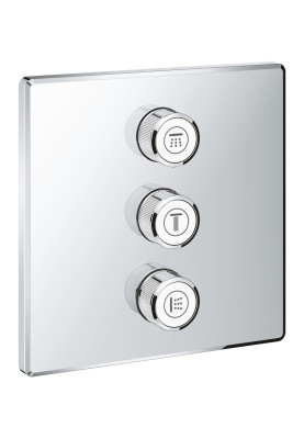 Grohtherm SmartControl Комплект верхньої монтажної частини для вентиля на 3 виходи (29127000