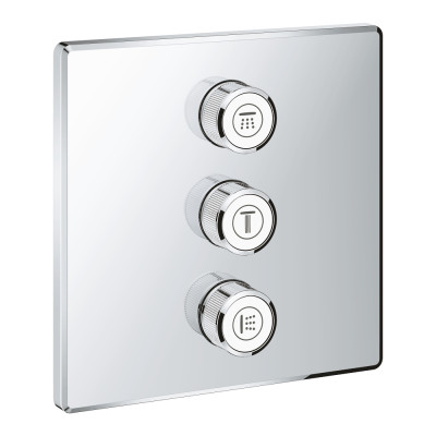 Grohtherm SmartControl Комплект верхньої монтажної частини для вентиля на 3 виходи (29127000