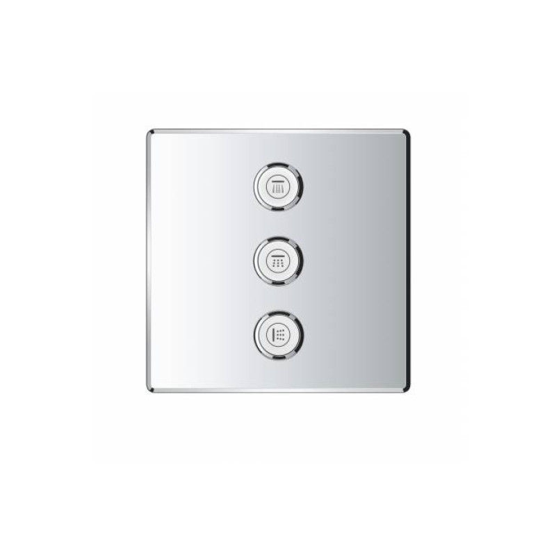 Grohtherm SmartControl Комплект верхньої монтажної частини для вентиля на 3 виходи (29127000