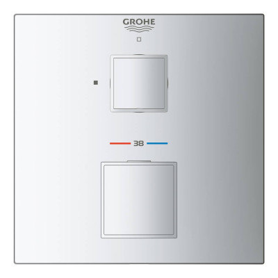 Grohtherm Cube Термостатичний змішувач для душу на 1 вихід (24153000)