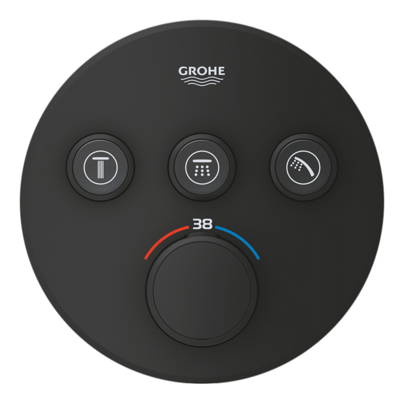 Grohtherm SmartControl Термостат прихованого монтажу на 3 виходи (29508KF0)