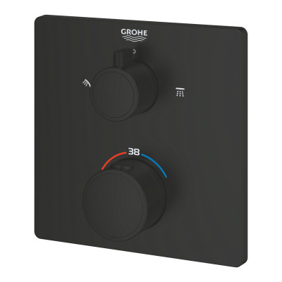 Grohtherm Термостат для душу з перемикачем на 2 положення верхній/ручний душ (1022092430)