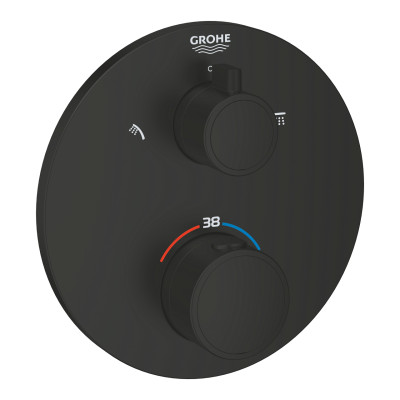 Grohtherm Термостат для душу з перемикачем на 2 положення верхній/ручний душ (1022082430)