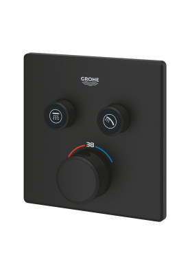 Grohtherm SmartControl Tермостат прихованого монтажу з 2 кнопками керування (102166KF00)