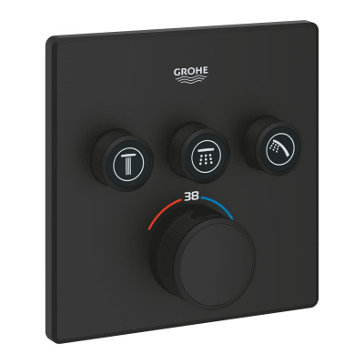 Grohtherm SmartControl Термостат скрытого монтажу із 3 кнопками керування (102167KF00)