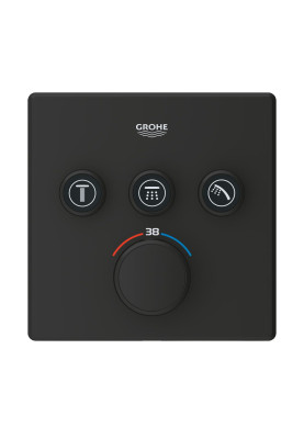 Grohtherm SmartControl Термостат скрытого монтажу із 3 кнопками керування (102167KF00)