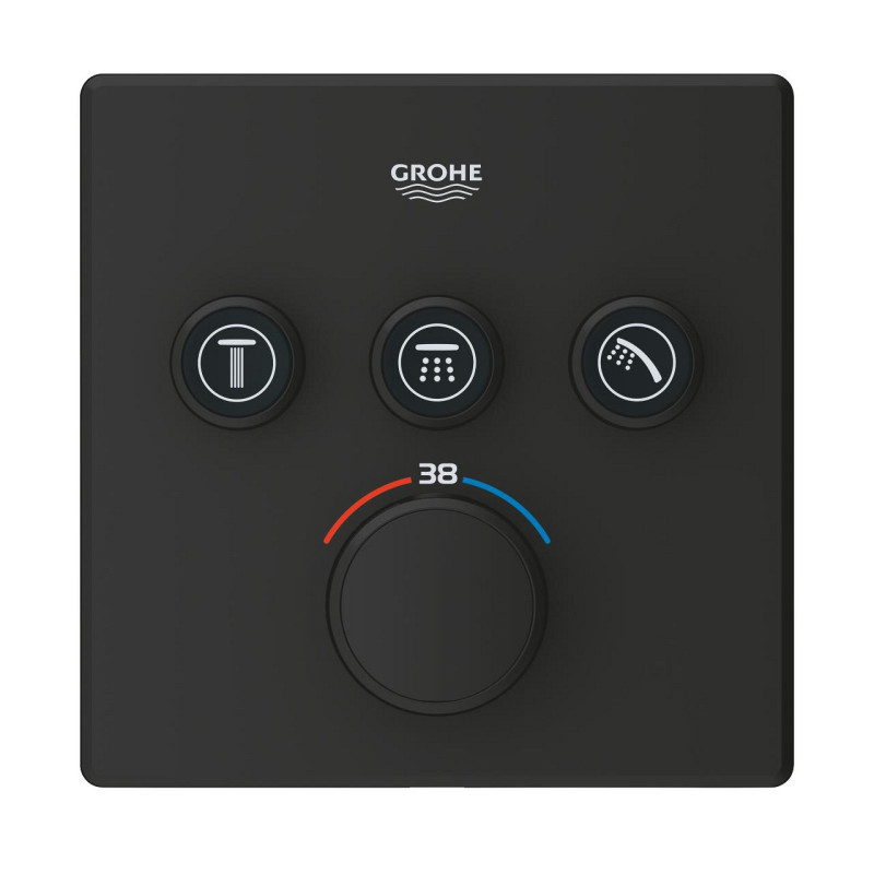 Grohtherm SmartControl Термостат прихованого монтажу із 3 кнопками керування (102167KF00)