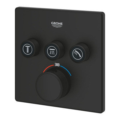 Grohtherm SmartControl Термостат скрытого монтажу із 3 кнопками керування (102167KF00)