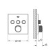 Grohtherm SmartControl Термостат скрытого монтажу із 3 кнопками керування (102167KF00)