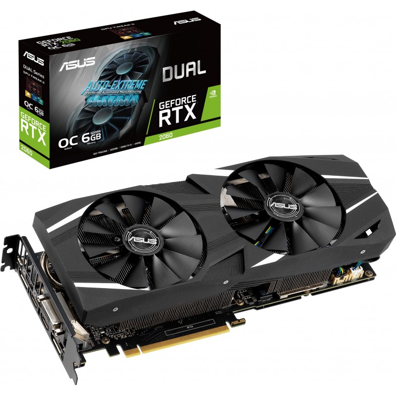 Відеокарта ASUS DUAL-RTX2060-O6G