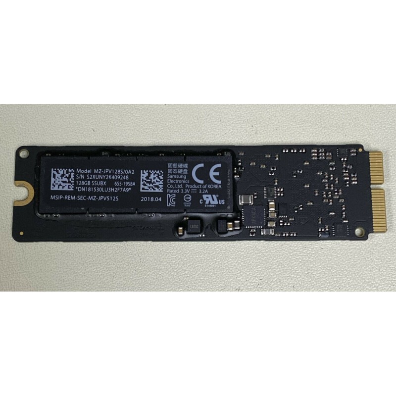 SSD накопичувач Samsung 128GB (SSD) for Apple MacBook (MZ-JPV128S/0A2)