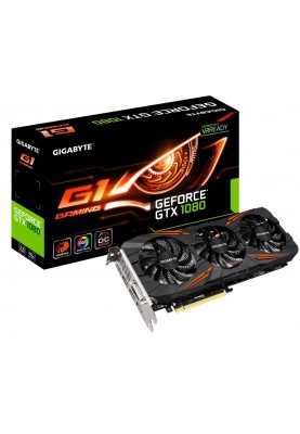 Відеокарта GIGABYTE GeForce GTX 1080 G1 Gaming (GV-N1080G1 GAMING-8GD)