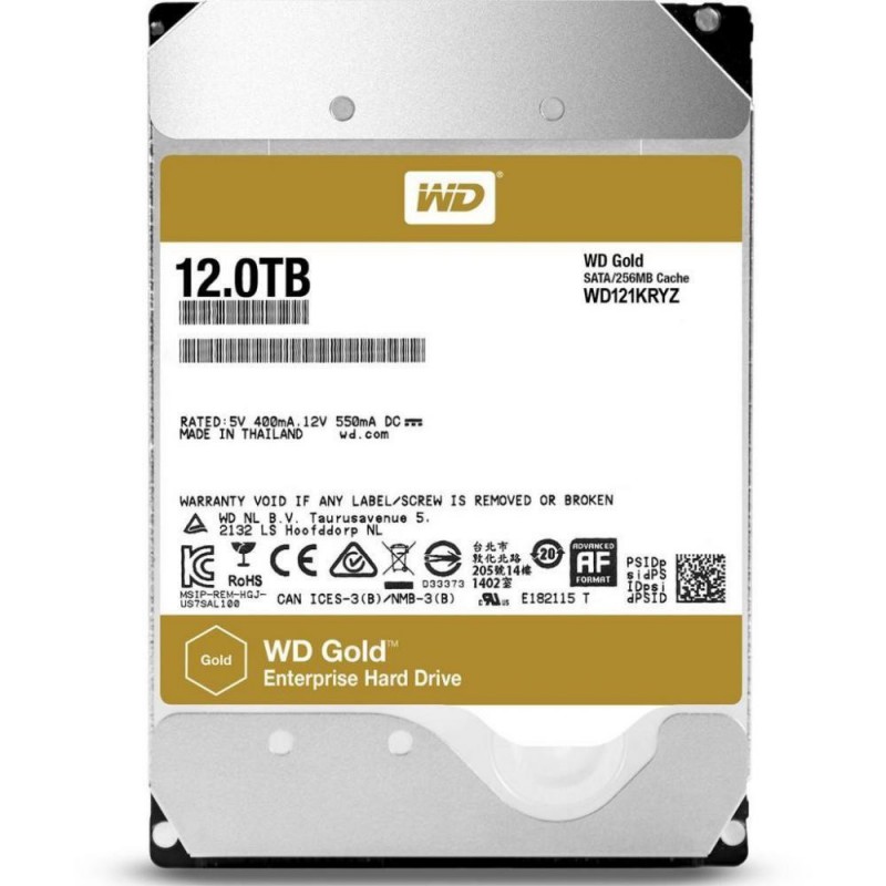 Жорсткий диск WD Gold (WD121KRYZ)