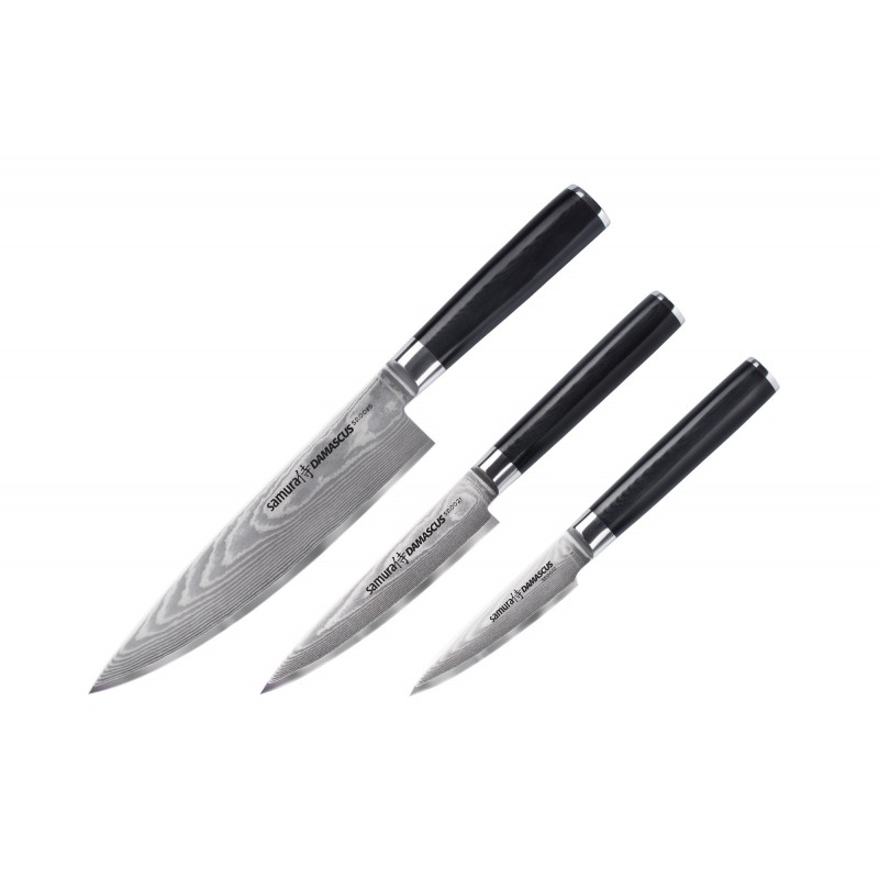 Набір ножів з 3 предметів Samura Damascus SD-0220