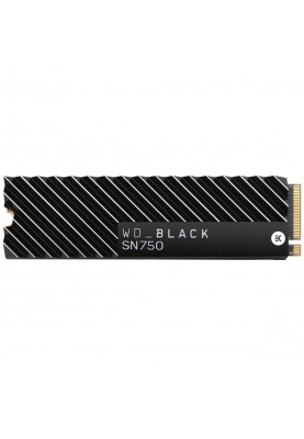 SSD накопичувач WD Black SN750 NVME SSD 1 TB With Heatsink (WDS100T3XHC)