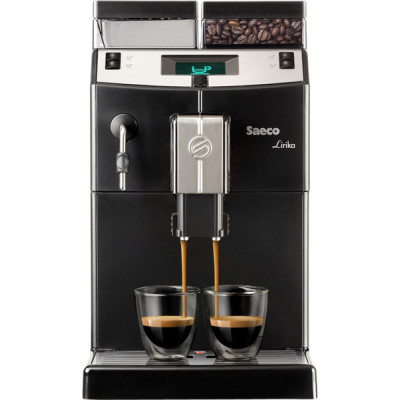 Кавомашина автоматична Saeco Lirika Black (RI9840/01)