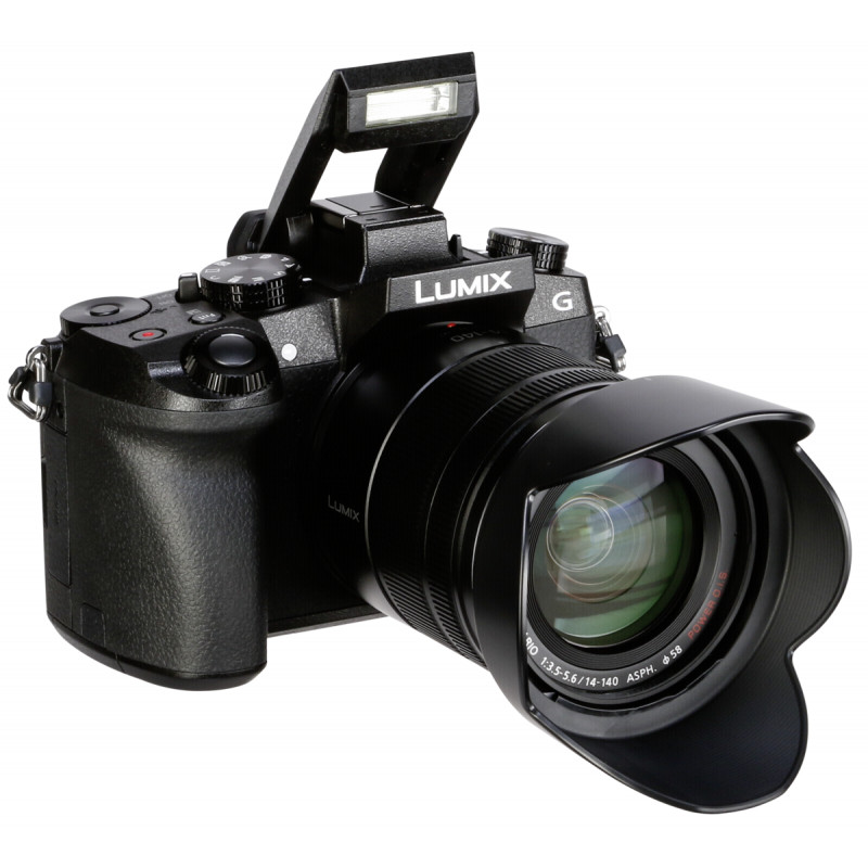 Фотоапарат Panasonic Lumix DMC-G70 Kit black + 14-140