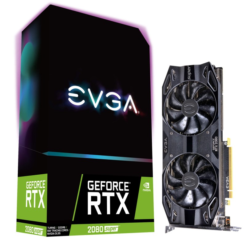 Відеокарта EVGA GeForce RTX 2080 SUPER BLACK GAMING (08G-P4-3081-KR)
