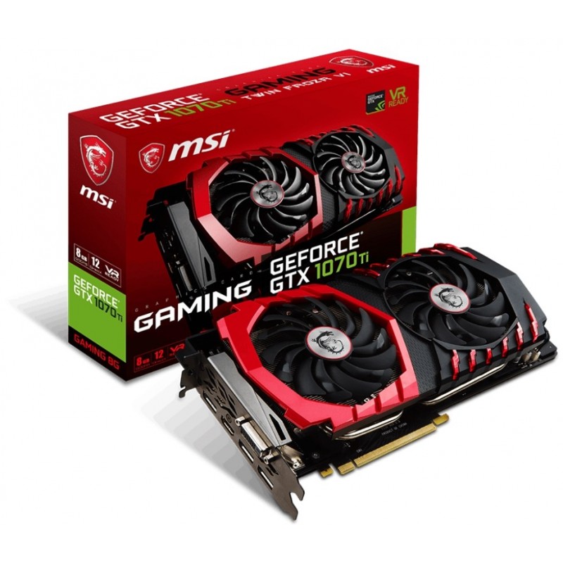 Відеокарта MSI GeForce GTX 1070 Ti GAMING 8G