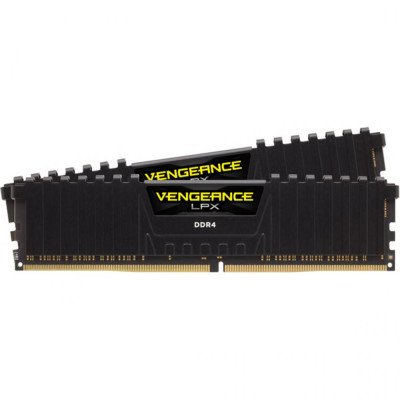 Пам'ять Corsair 32 GB (2x16GB) DDR4 3600 MHz Vengeance LPX Black (CMK32GX4M2K3600C19)
