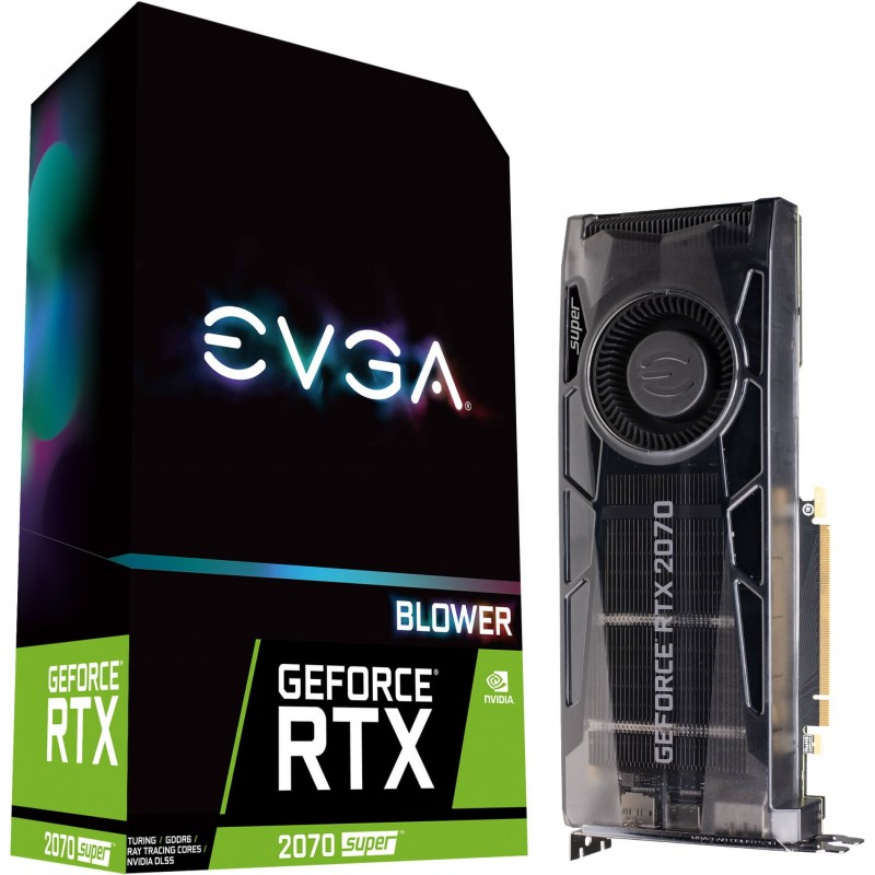 Відеокарта EVGA GeForce RTX 2070 SUPER GAMING (08G-P4-3070-KR)