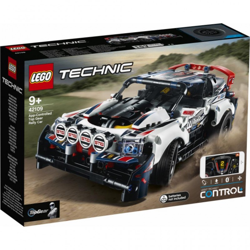 Авто-конструктор LEGO Technic Гоночний автомобіль Top Gear на управлінні (42109)