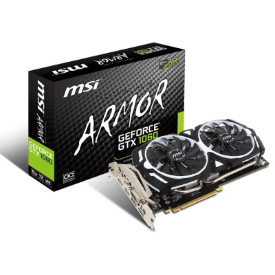 Відеокарта MSI GeForce GTX 1 060 ARMOR 6G OCV1
