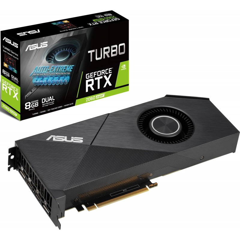 Відеокарта ASUS TURBO-RTX2060S-8G-EVO