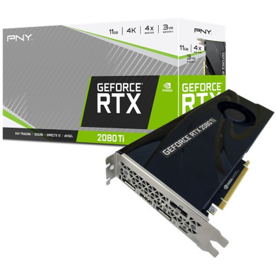 Відеокарта PNY GeForce RTX 2080 Ti Blower 11GB (VCG2080T11BLMPB)