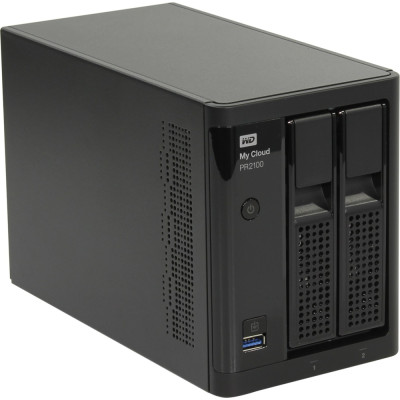 Мережевий накопичувач WD My Cloud Pro Series PR2100 (WDBBCL0000NBK)