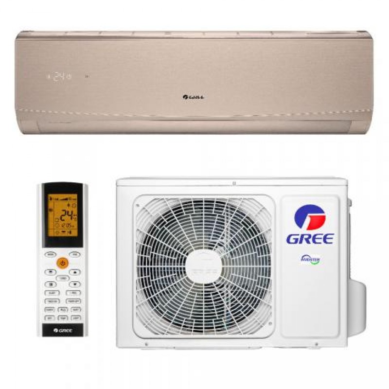 Спліт-система GREE Lomo Inverter GWH12QC-K6DND2D Golden