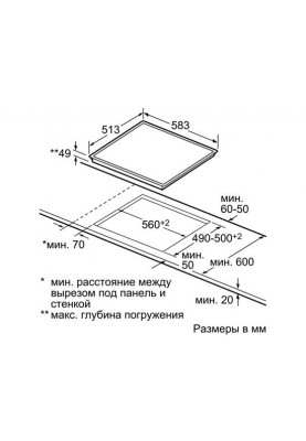 Варильна поверхня електрична Bosch PKE645B17E