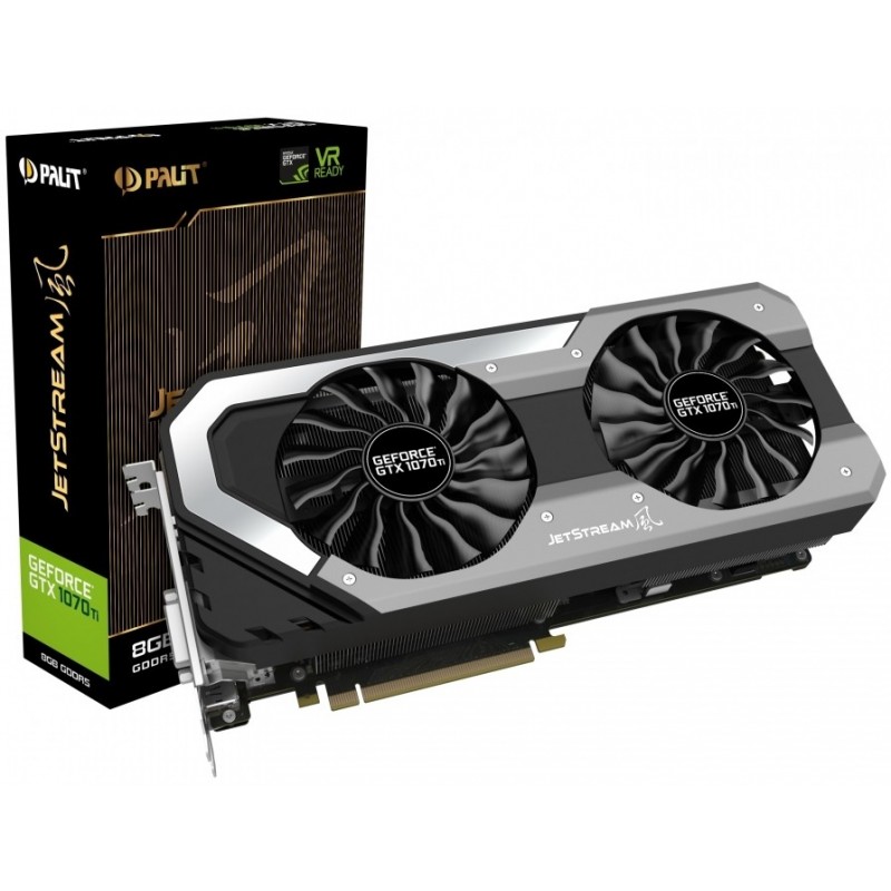 Відеокарта Palit GeForce GTX 1070 Ti JetStream (NE5107T015P2-1041J)