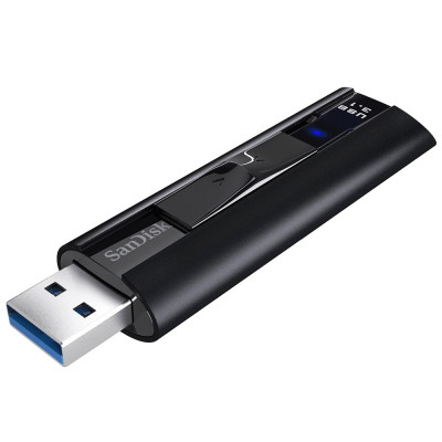 Флешка SanDisk 128 GB Extreme Pro USB 3.1 Black (SDCZ880-128G-G46)