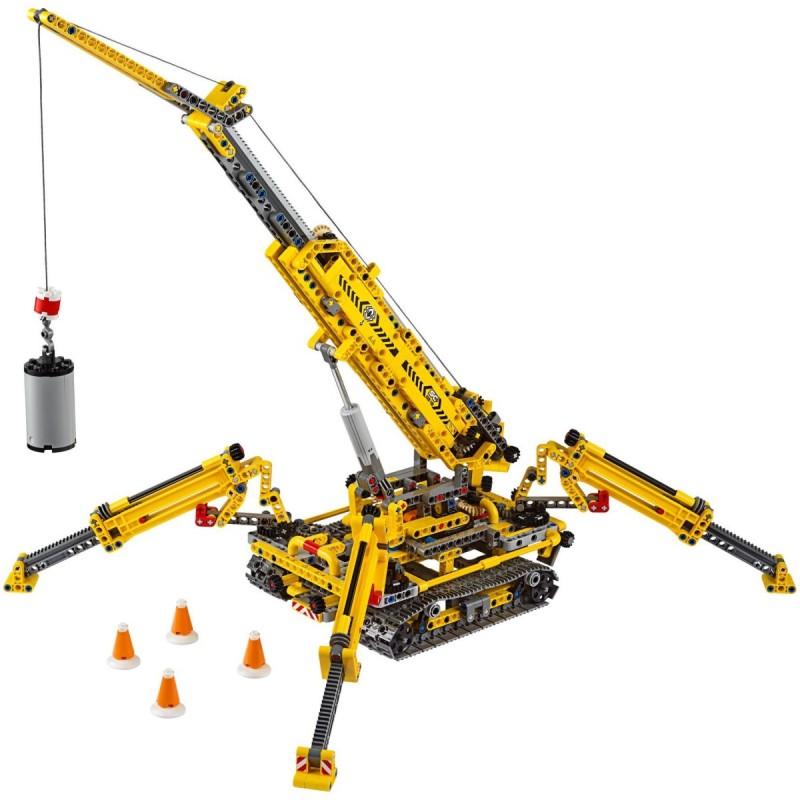 Авто-конструктор LEGO Technic Підйомний гусеничний кран Compact Crawler Crane (42097)