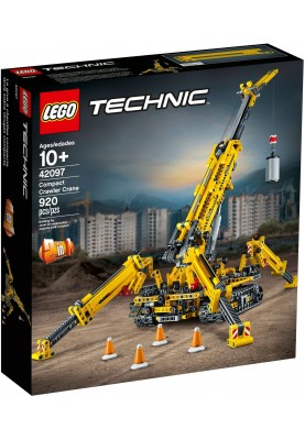 Авто-конструктор LEGO Technic Підйомний гусеничний кран Compact Crawler Crane (42097)