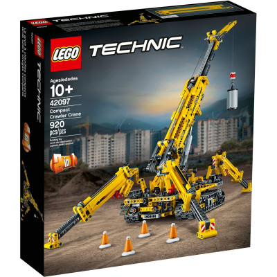 Авто-конструктор LEGO Technic Підйомний гусеничний кран Compact Crawler Crane (42097)