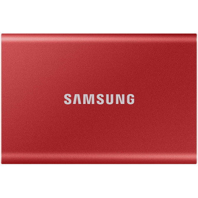 SSD накопичувач Samsung T7 1TB Red (MU-PC1T0R/WW)