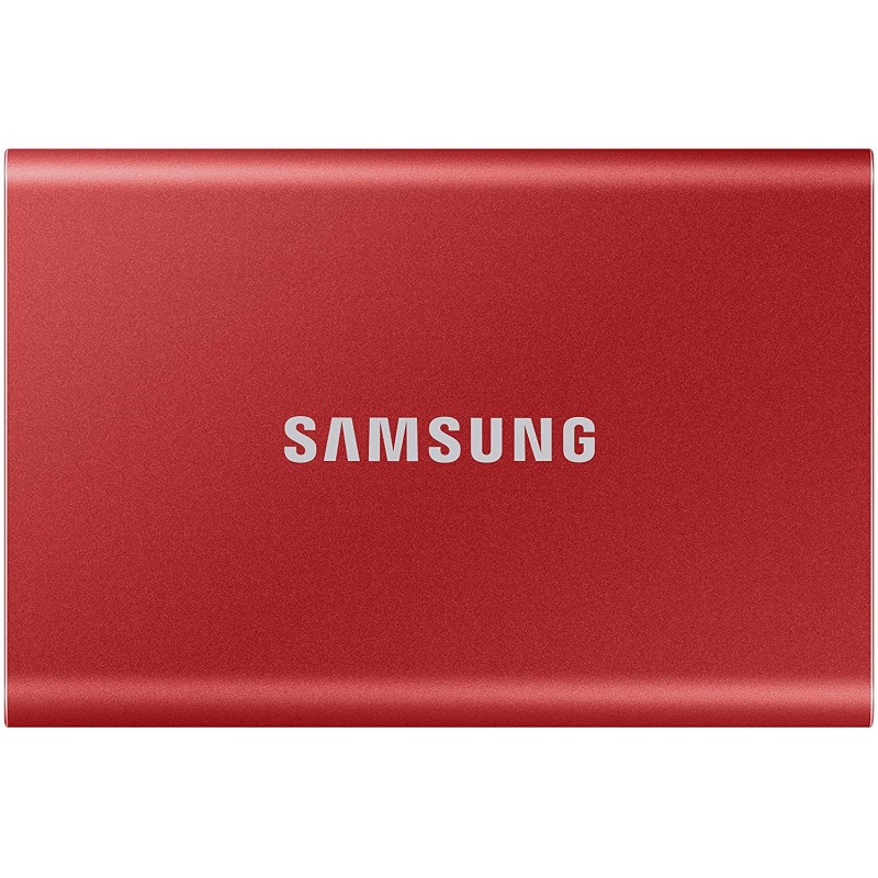 SSD накопичувач Samsung T7 1TB Red (MU-PC1T0R/WW)
