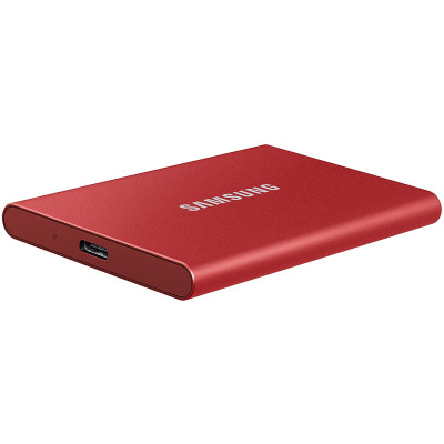 SSD накопичувач Samsung T7 1TB Red (MU-PC1T0R/WW)