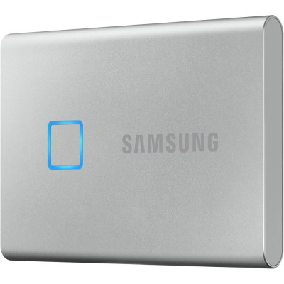 SSD накопичувач Samsung T7 Touch 2TB Silver (MU-PC2T0S/WW)