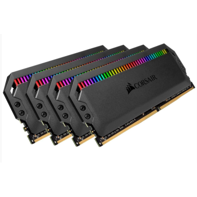 Пам'ять Corsair 32 GB (4x8GB) DDR4 3200 MHz Dominator PLATINUM RGB (CMT32GX4M4C3200C16)