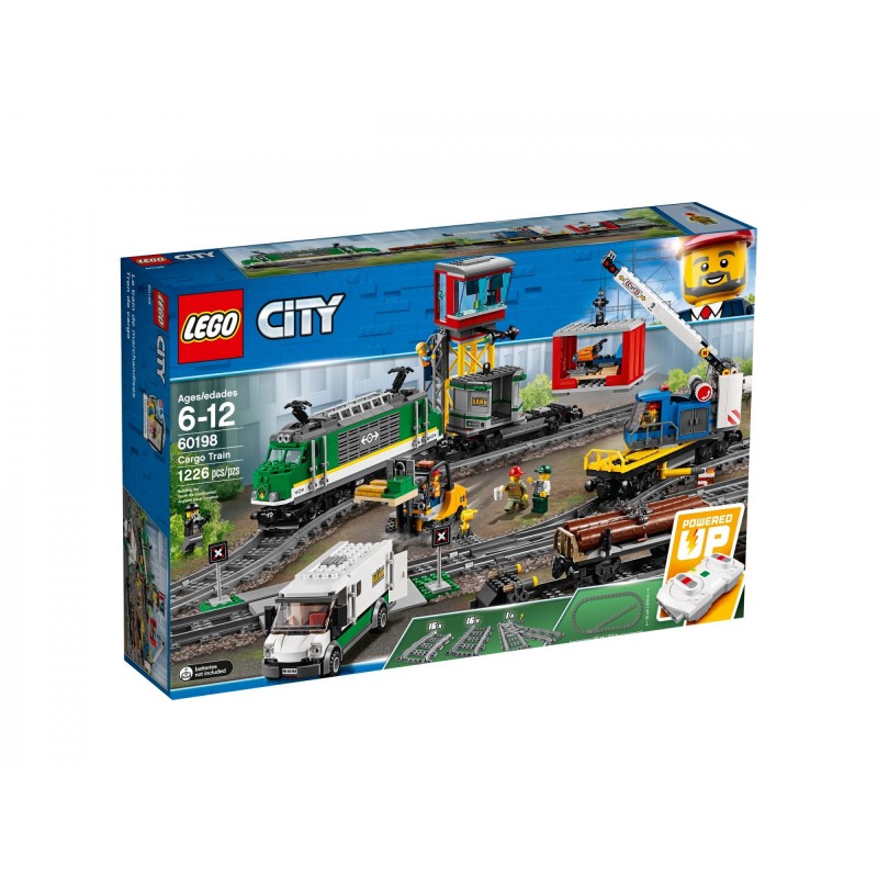 Блоковий конструктор LEGO City Вантажний поїзд (60198)