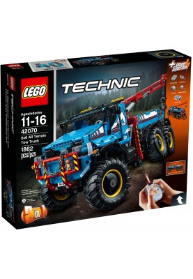 Авто-конструктор LEGO Technic Аварійний позашляховик 6х6 (42070)