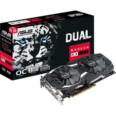 Відеокарта ASUS DUAL-RX580-O8G
