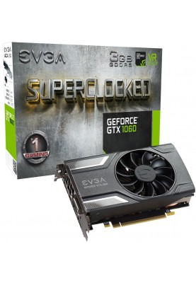 Відеокарта EVGA GeForce GTX 1060 3GB SC GAMING (03G-P4-6162-KR)