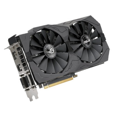 Відеокарта ASUS Radeon RX570 ROG Strix OC 4GB (ROG-STRIX-RX570-O4G-GAMING)